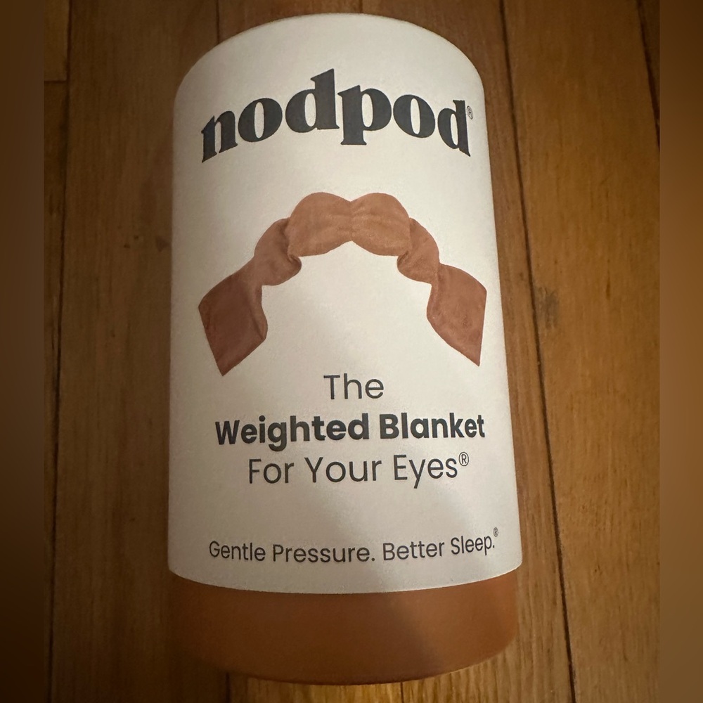 Nodpod Weighted Eye Blanket - Tan